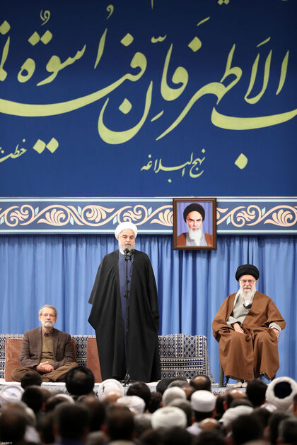 تصاویر دیدار مسئولان نظام، مهمانان کنفرانس وحدت و سفرای کشورهای اسلامی با رهبری
