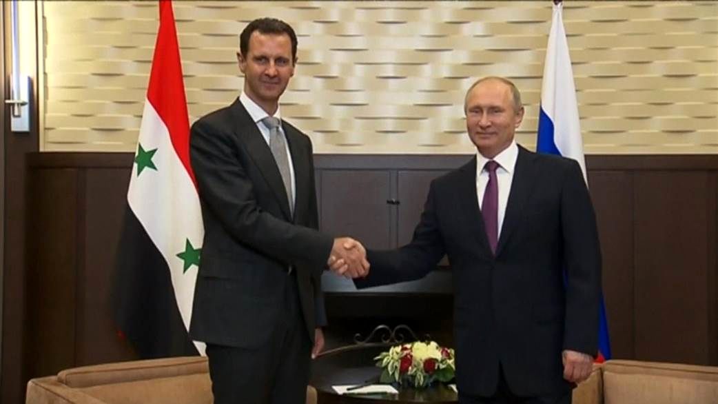 هدیه موشکی اسد به پوتین