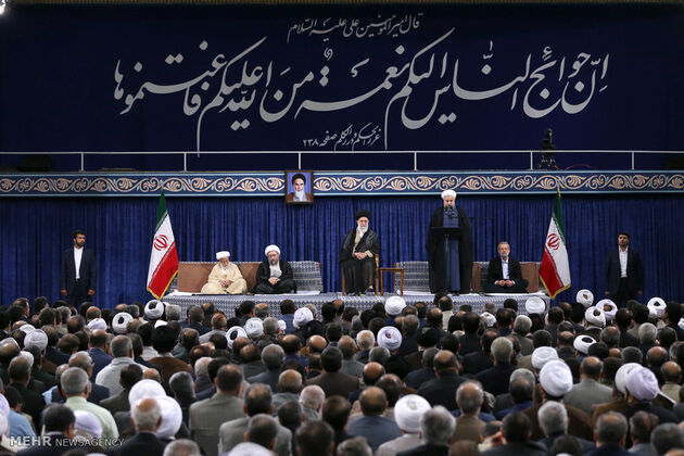 مراسم تنفیذ حکم ریاست جمهوری حسن روحانی