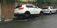 افزایش لاستیک دزدی از خودروهای لوکس در تهران + عکس