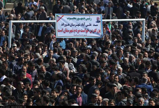 حسن روحانی در تبریز