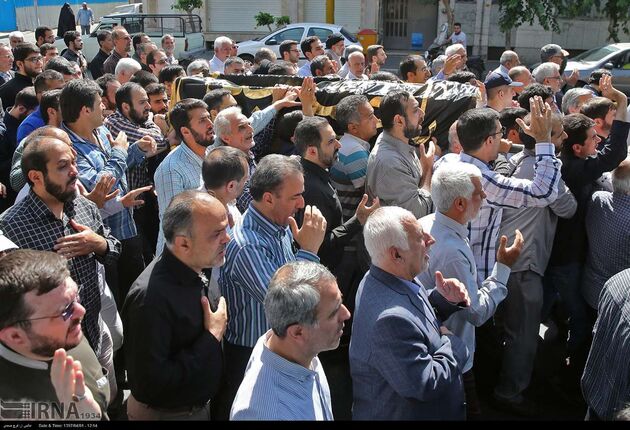 تشییع پیکر حجت‌الاسلام والمسلمین حسینی