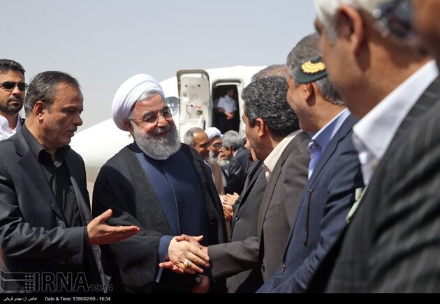 کمپین انتخاباتی روحانی در کرمان