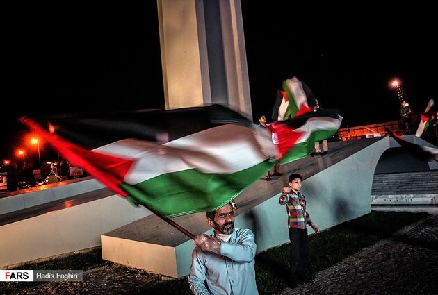 راهپیمایی خودرویی همبستگی با ملت فلسطین