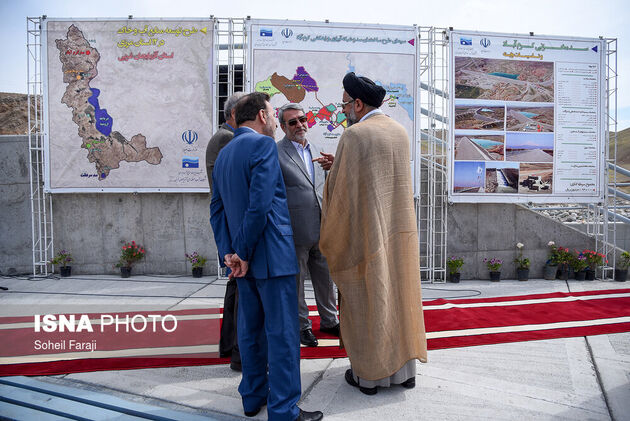 تصاویر سفر روحانی به آذربایجان غربی