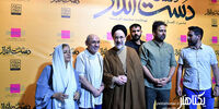 تصاویر جدید از سیدمحمد خاتمی در اکران خصوصی یک فیلم سینمایی!