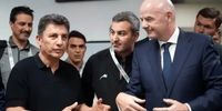 اینفانتینو: می‌خواهیم ایران در جام جهانی بازی کند