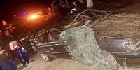 واژگونی مرگبار خودروی پژو پارس در سملقان