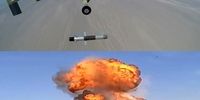 شلیک موشک الماس از پهپاد ابابیل نیروی زمینی ارتش