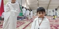 کوچکترین زائر ایرانی خانه خدا+عکس