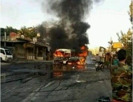 انفجار مهیب یک بمب در پایتخت سوریه/ کشته و زخمی شدن دستکم ۳۸ نفر