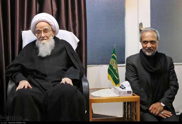 دیدار معاون اقتصادی رئیس‌جمهور با شبیری زنجانی، مکارم شیرازی و صافی گلپایگانی