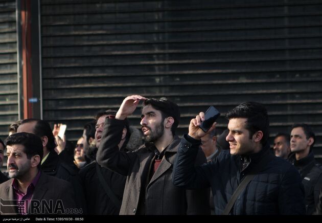 آتش سوزی در ساختمان پلاسکو تهران