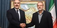 هاکان فیدان به دیدار لاریجانی رفت +تصاویر