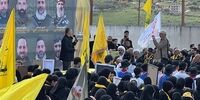 تشییع پیکر 46 شهید در جنوب لبنان