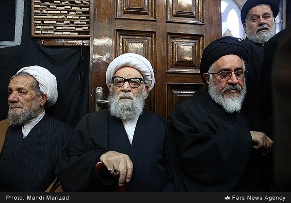 تشییع پیکر آیت الله موسوی اردبیلی
