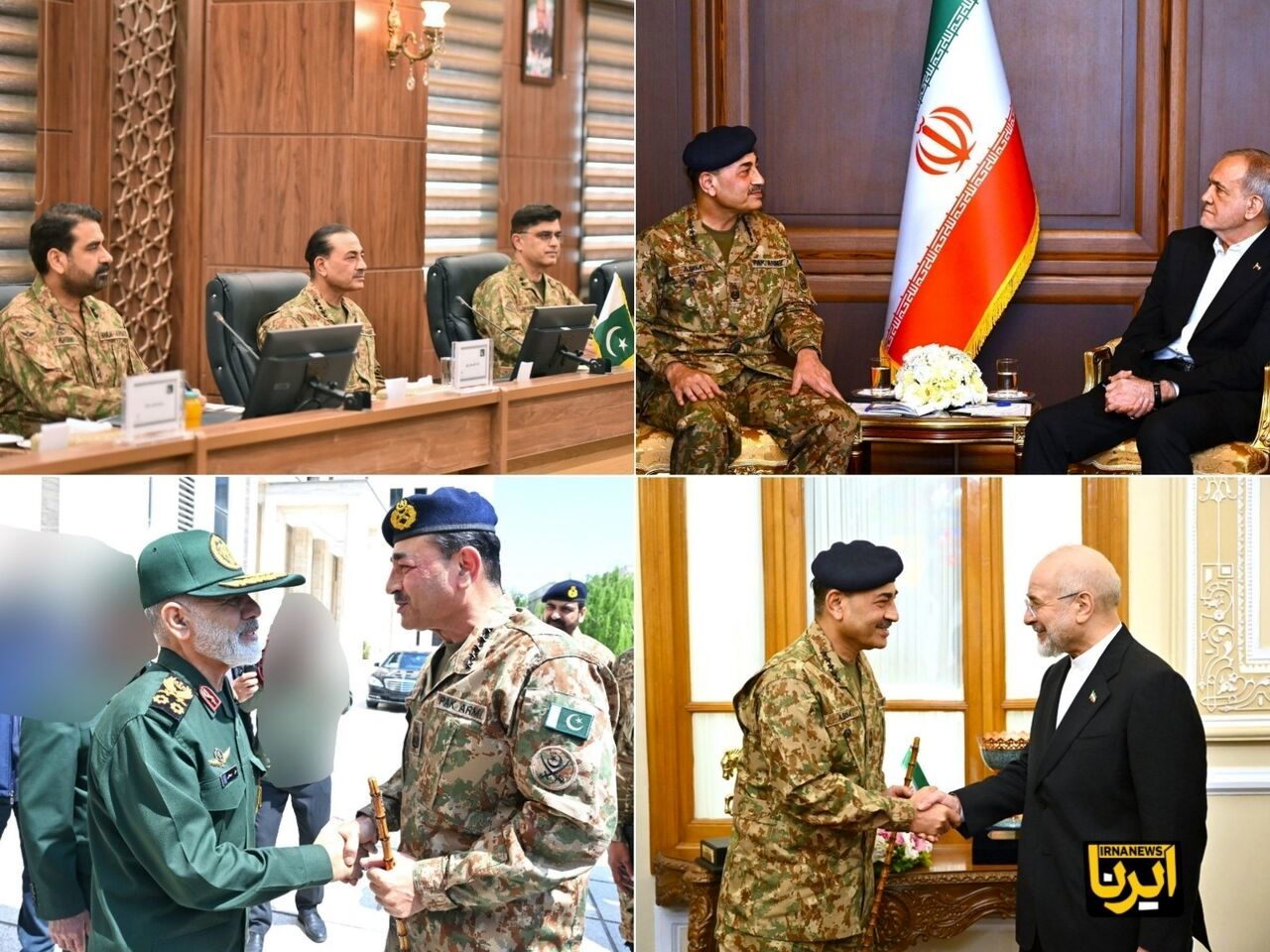 بیانیه ارتش پاکستان درباره سفر عاصم منیر به ایران/ بیانگر عزم راسخ ما برای کمک به پایان مناقشه خاورمیانه است