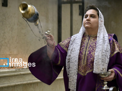 تصاویر| آیین روز سرکیس مقدس 