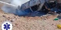 واژگونی مرگبار سواری پژو / جوان 17 ساله جان باخت