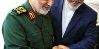 وعده ظریف در محل شهادت حاج‌قاسم +فیلم‌