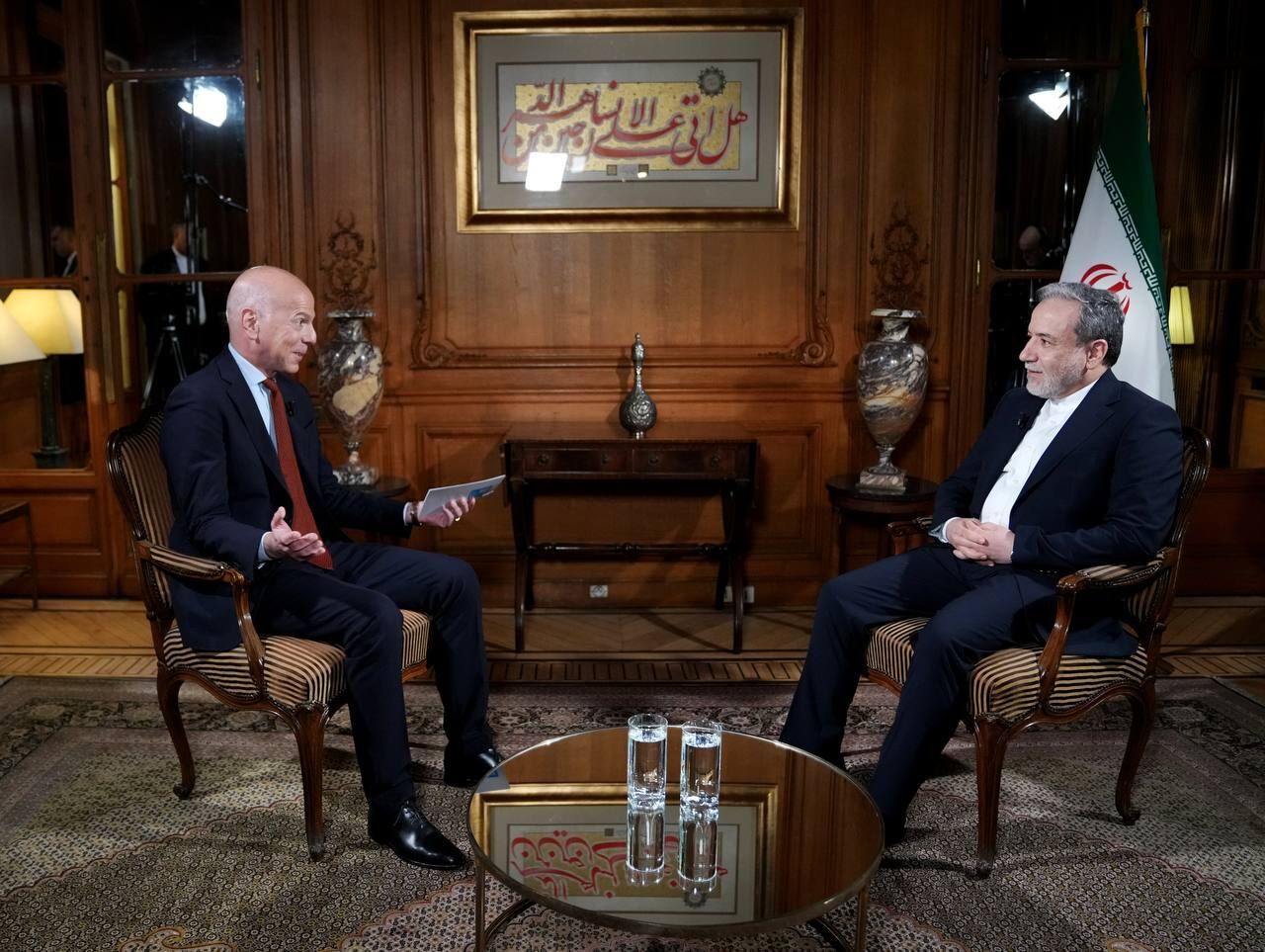 عراقچی: در هفته‌های اخیر تماسی با ویتکاف و روبیو نداشته‌ایم | صبر می‌کنیم آمریکا برای مذاکره واقعی آماده شود | موضوع نامه پزشکیان به بن سلمان هسته ای نبود