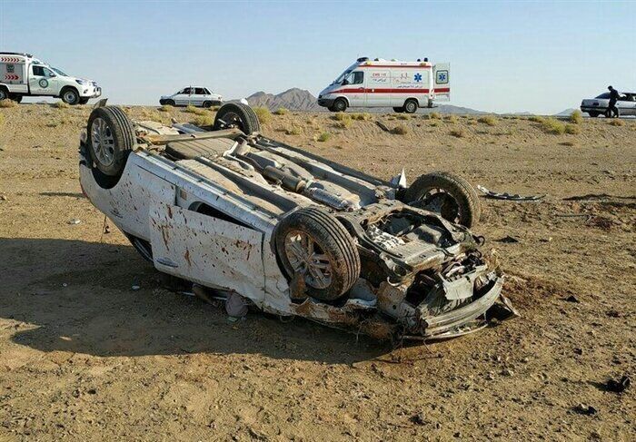 3 کشته و زخمی در واژگونی مرگبار خودرو در خراسان جنوبی
