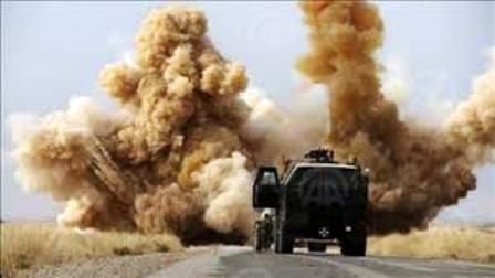 انفجار یک بمب در غرب بغداد

