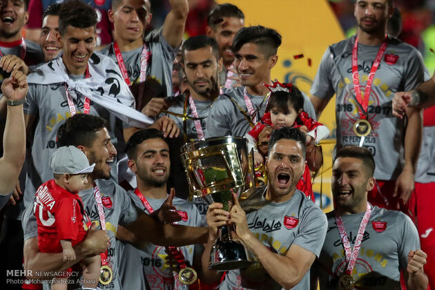 مراسم جشن قهرمانی پرسپولیس