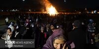تصاویری جذاب از آئین برگزاری جشن سده کرمان ببینید+ عکس