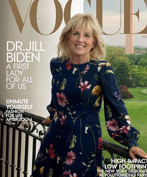 تمسخر عکس همسر بایدن روی جلد مجله "ووگ" از سوی خانواده ترامپ 