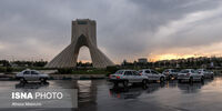 تصاویر| بارش باران بهاری در تهران
