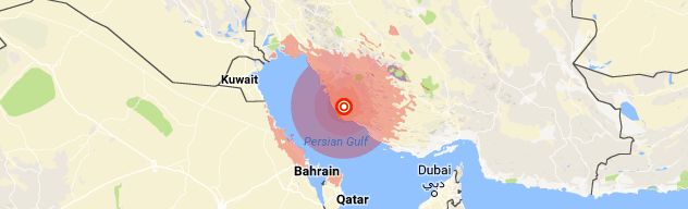 اولین تحلیل از زلزله بوشهر