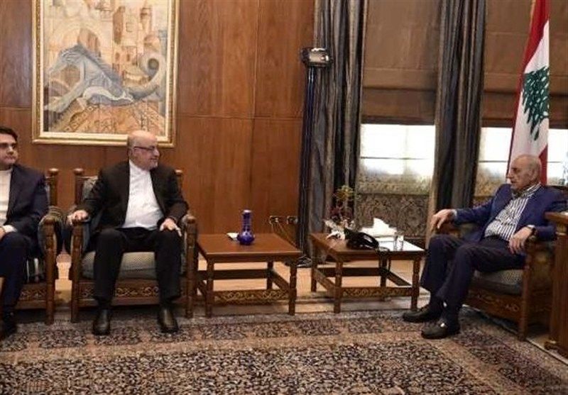 دیدار سفیر ایران در بیروت با نبیه بری/ امانی: ایران آماده مشارکت در بازسازی لبنان است