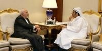 دیدار وزرای خارجه ایران و قطر