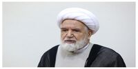 دیدار مهدی کروبی با آیت الله بیات زنجانی در قم + عکس