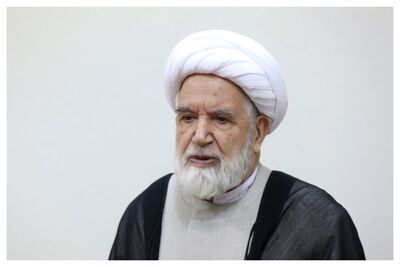 دیدار مهدی کروبی با آیت الله بیات زنجانی در قم + عکس