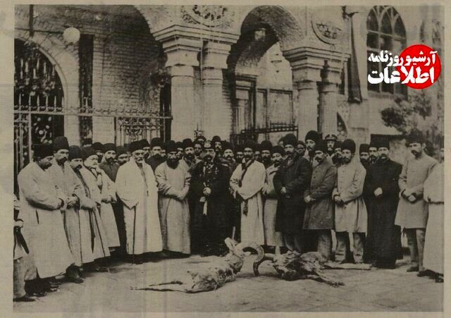 این آخرین عکس ناصرالدین‌شاه قبل از ترور است