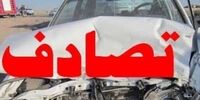 برخورد خونین خودروی زانتیا با ایسوزو/زانتیا زغال شد+تصویر