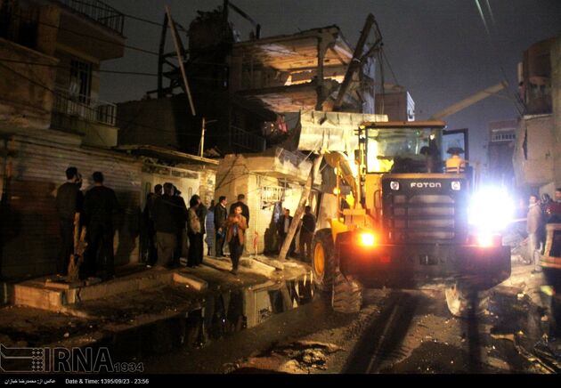 انفجار گاز خانگی در اهواز