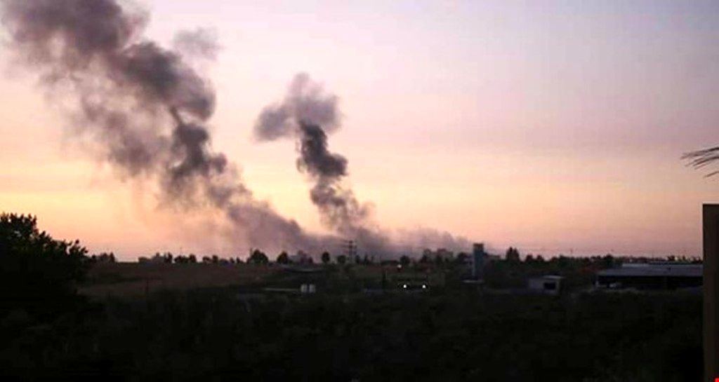 اسراییل غزه را بمباران کرد+عکس 