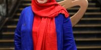 ژاله صامتی برنده جایزه بهترین بازیگر زن کمدی تلویزیونی در جشن حافظ +عکس