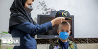 برآورده شدن آرزوی کودک سرطانی توسط نیرو هوایی ارتش+عکس