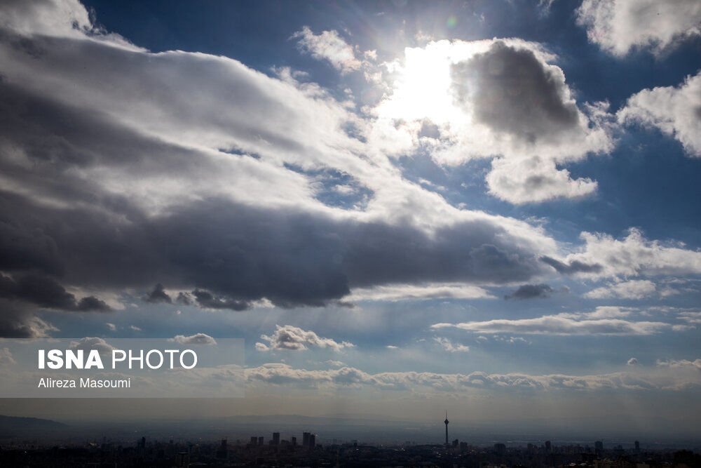 پیش‌بینی وزش باد شدید در تهران/ افزایش دما تا 11 فروردین