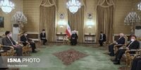 تصاویری از دیدار مهم روحانی با وزیر خارجه چین