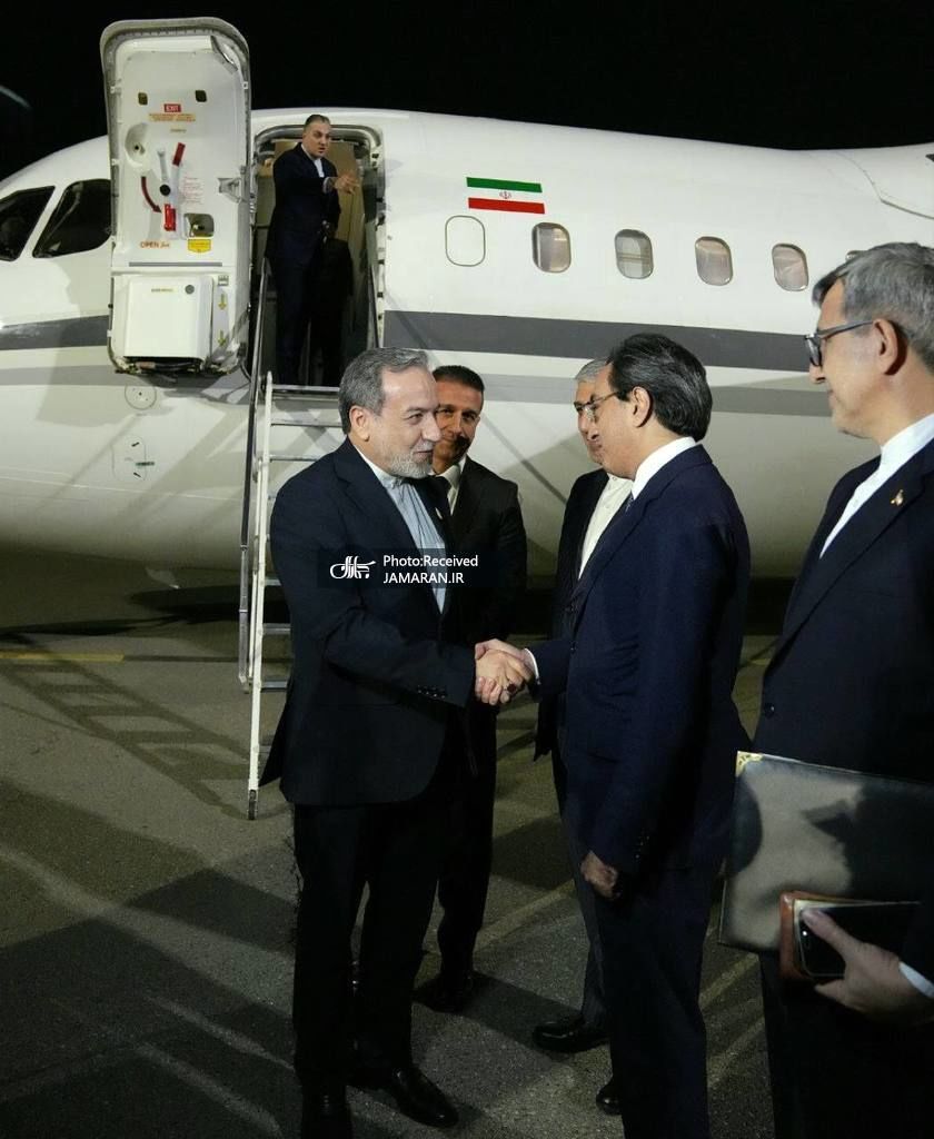 ورود عراقچی به باکو