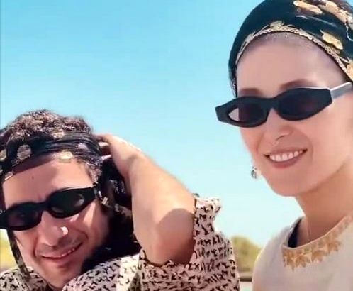 نوید محمدزاده و فرشته حسینی بازیگر زیبای افغان ازدواج کرده‌اند؟ + ویدئو