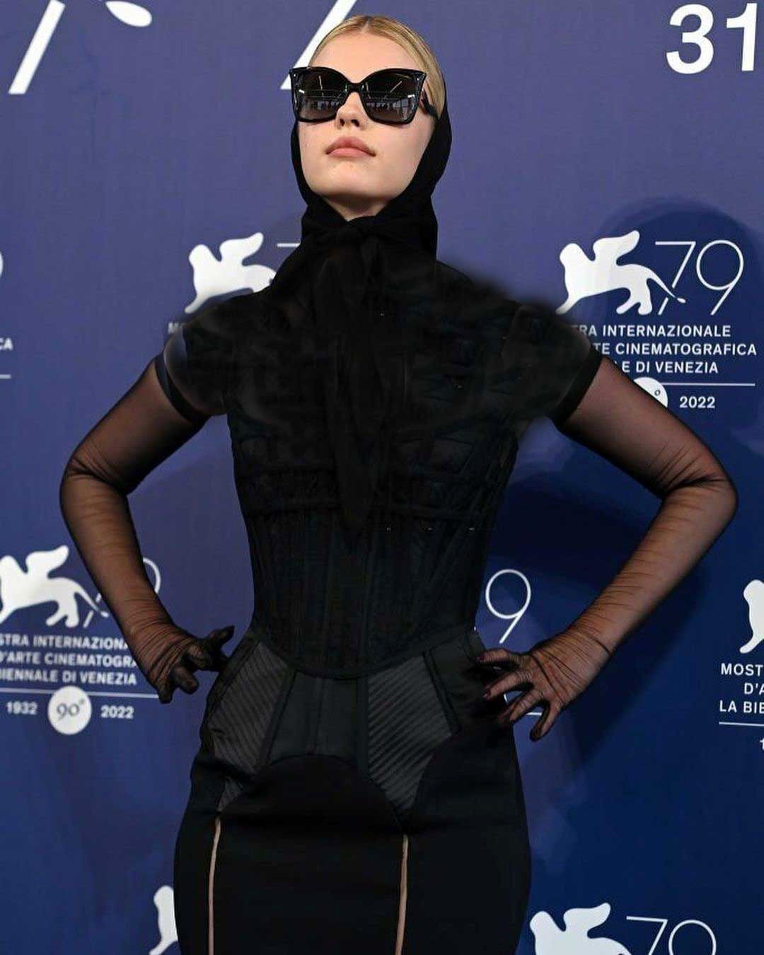 حجاب مدل زن مشهور در جشنواره ونیز+تصاویر