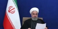 نگاه  پر خشم روحانی به نمکی+ عکس

