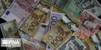 نرخ یورو و ۲۳ ارز رسمی افزایش یافت / جزئیات قیمت ها
