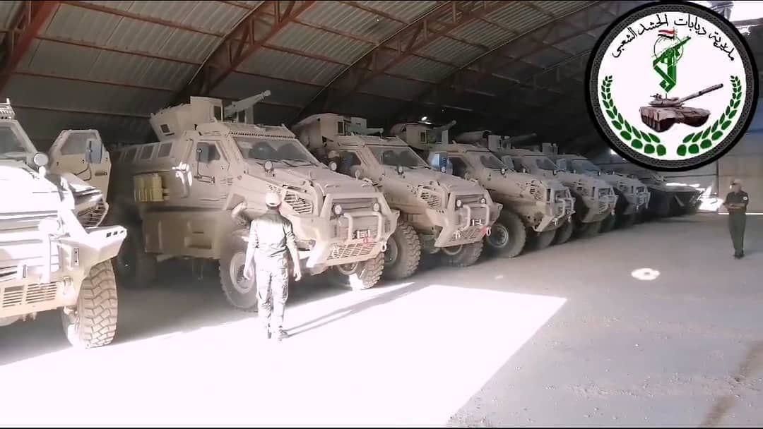 رونمایی از خودرو نظامی عراق برای جنگ با داعش
